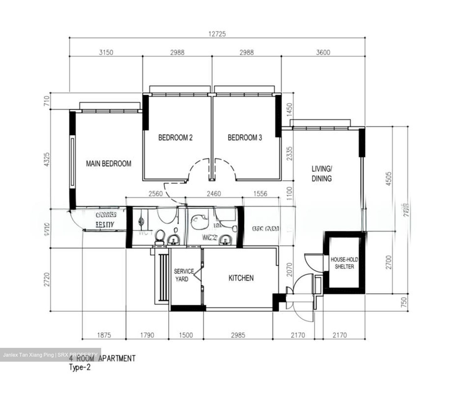 Blk 274A Compassvale Helm (Sengkang), HDB 4 Rooms #591508411